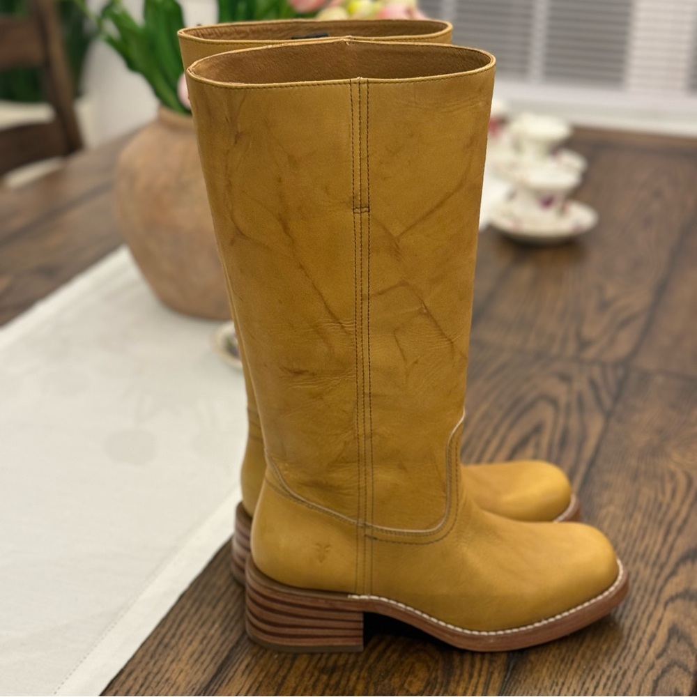 Frye Campus 14L Boots Size 8.5 / Wide Calf - Picture 9 of 15